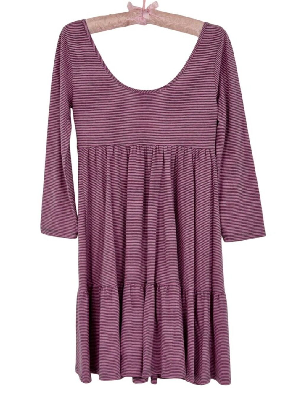 VTG NWT Victoria’s Secret PINK Striped Babydoll Dress | Indie Sleaze McBling Y2K - Picture 6 of 13
